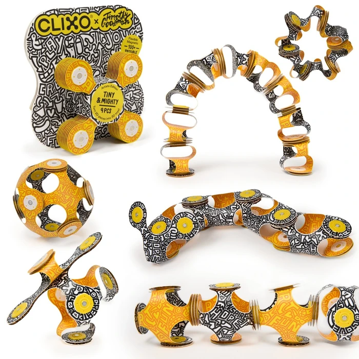 קליקסו TINY&MIGHTY 9 חלקים מבית CLIXO