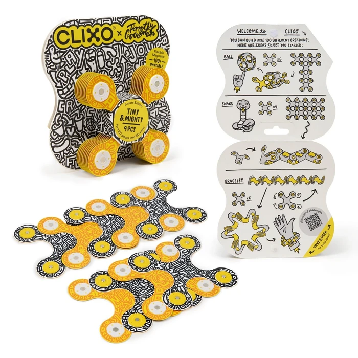 קליקסו TINY&MIGHTY 9 חלקים מבית CLIXO