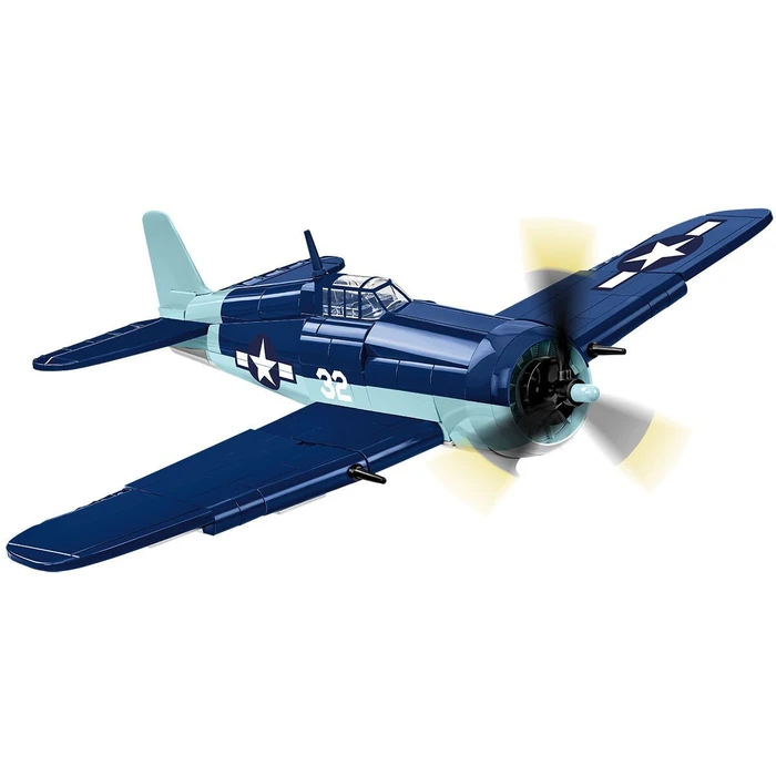מטוס קרב גראמן F6F הלקאט – דגם הרכבה בקנה מידה 1:48 (235 חלקים) מבית COBI