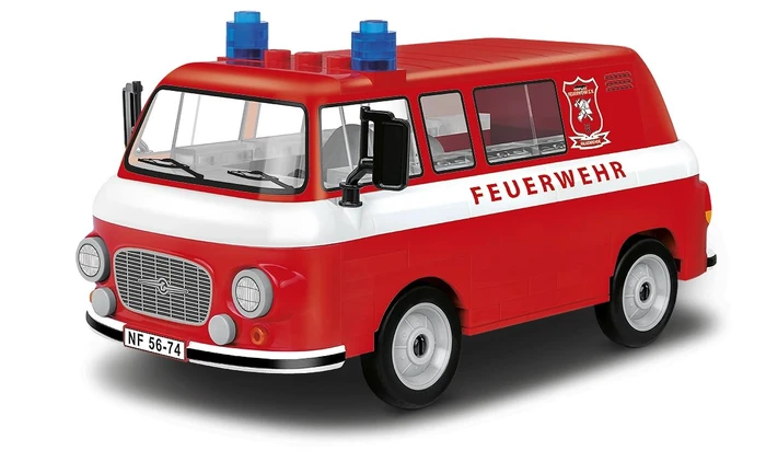 ואן מכבי אש בארקאס B1000 – דגם הרכבה בקנה מידה 1:35 (151 חלקים) מבית COBI