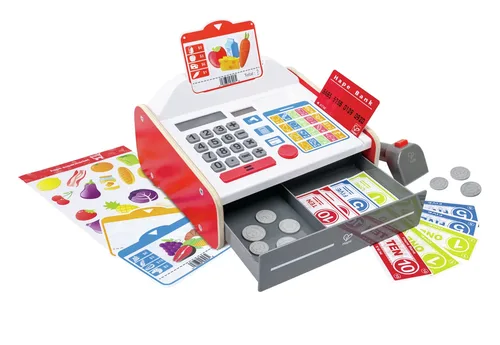 קופה רושמת (אלקטרונית!) מעץ  HAPE