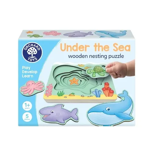 החיים מתחת למים (פאזל עץ רב שכבתי!) Orchard toys