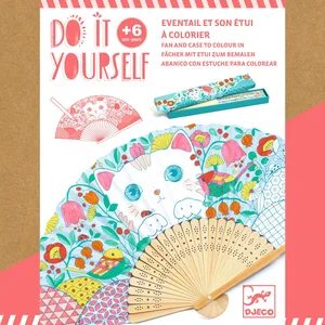 יצירה DIY מניפה דגם קונקו DJECO