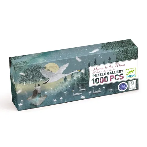 פאזל אגם הברבורים 1000 חלקים מבית DJECO