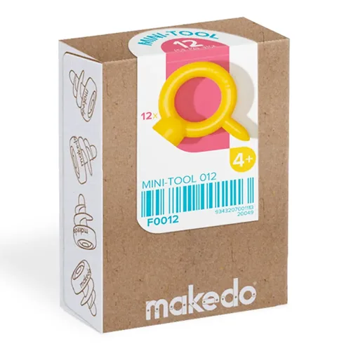 ערכת מברגונים (12 יחידות) מבית MAKEDO