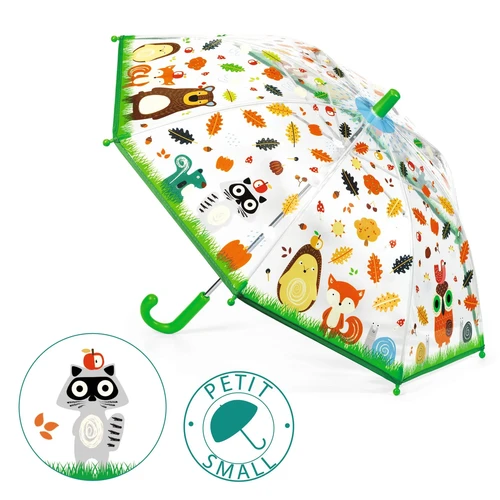 מטריה קטנה (מידה SMALL) חיות היער מבית DJECO