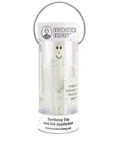 נשכן קופיף קטן - גוון שמנת סוכריות מבית MATCHSTICK MONKEY