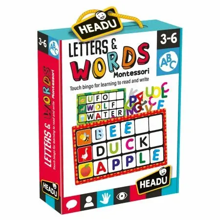 בינגו 30 מילים ראשונות אנגלית מבית HEADU
