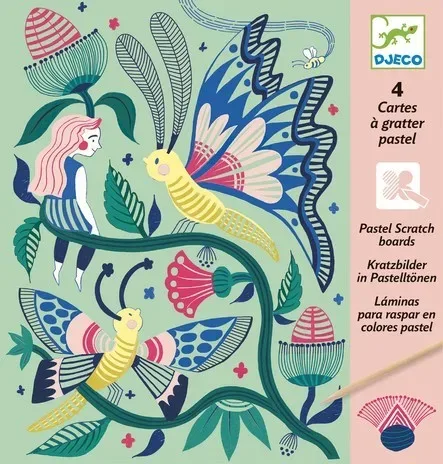 יצירה חריטה גן פנטסטי DJECO