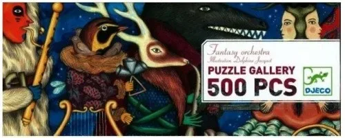 פאזל תזמורת בפנטזיה 500 חלקים מבית DJECO