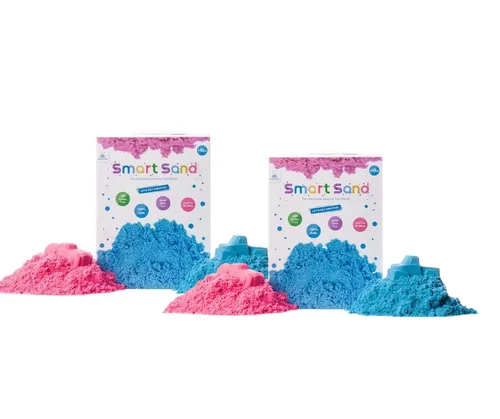 חול קינטי צבעוני 4 קילו (שני מארזים של 2 קילו)  SMART SAND
