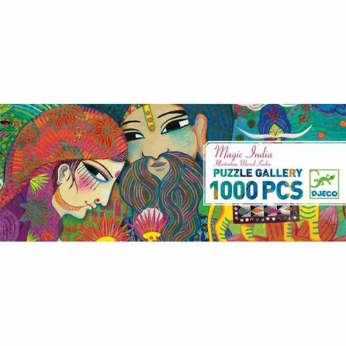 פאזל הודו הקסומה 1000 חלקים מבית DJECO