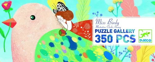 פאזל גברת ציפורי 350 חלקים מבית DJECO