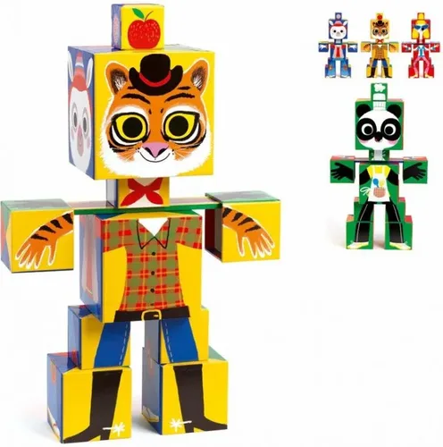 מגדל קוביות טוטם דגם ריגולו מבית DJECO