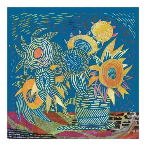 יצירה חריטה בהשראת אמנים - ואן גוך  DJECO