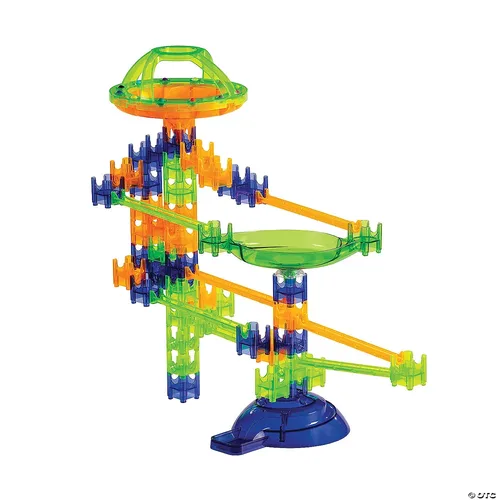 מדרון כדורים דגם STARTER מכיל (36 חלקים + 14 כדורים!) Q-BA-MAZE