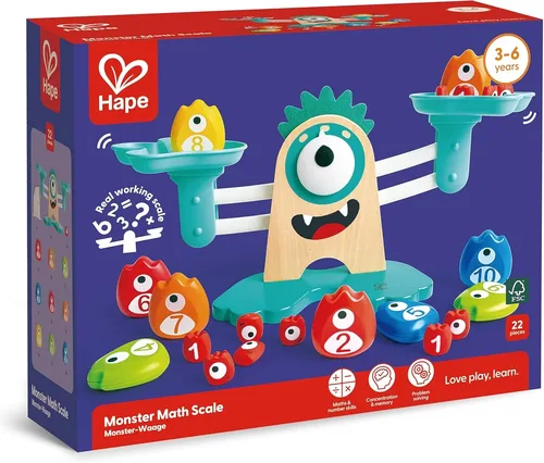 משחק חשבון - מפלצת על מאזניים HAPE