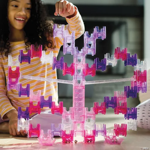 מדרון כדורים דגם SPARKLE BUILDER SET מבית Q-BA-MAZE