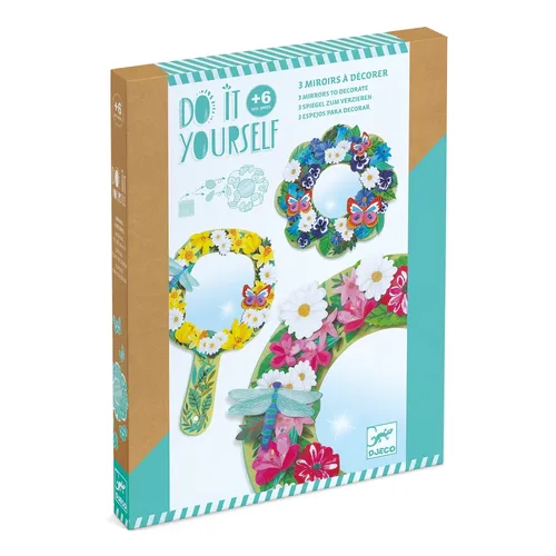 יצירה DIY מראות מעוצבות DJECO