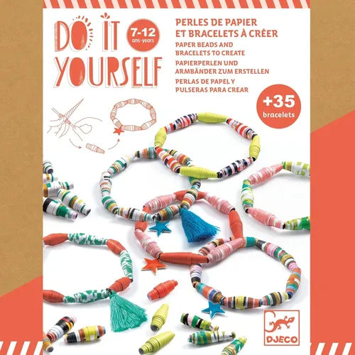 יצירה DIY צמידי נייר מושלמים! DJECO