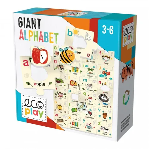 פאזל רצפה ABC ענק! מבית ECOPLAY
