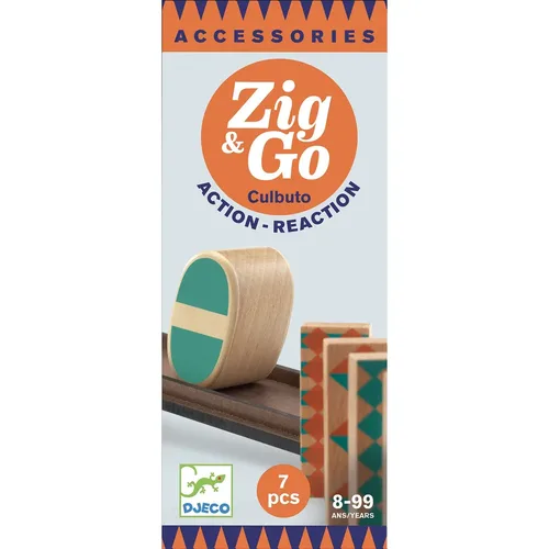 זיג אנד גו מדרון אלפטי (7 חלקים) מבית DJECO