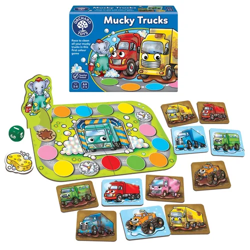 משאיות מלוכלכות! ORCHARD TOYS