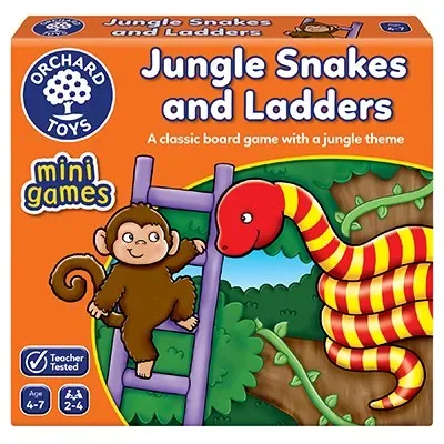 סולמות ונחשים בג'ונגל Orchard toys