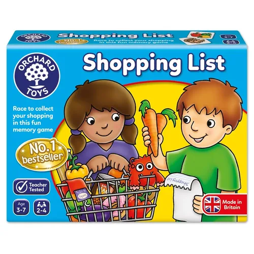 רשימת קניות Orchard toys