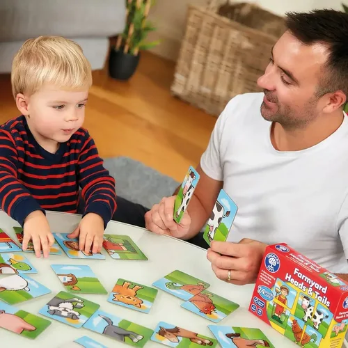 ראש וזנב - חברים בחווה! Orchard toys