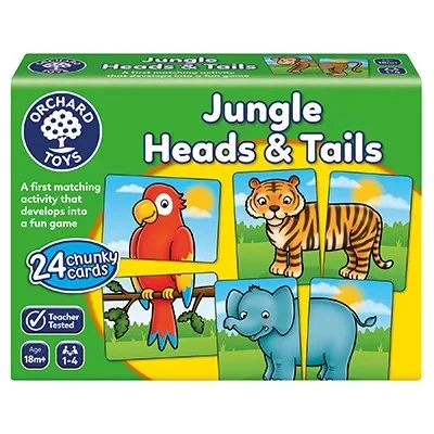 ראש וזנב - חברים בג'ונגל! Orchard toys