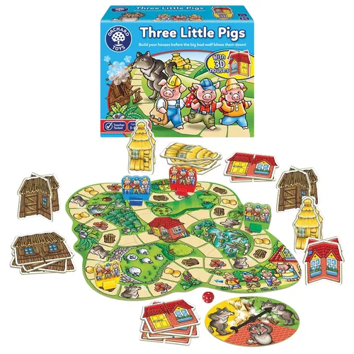 הזאב ושלושת החזירונים! Orchard toys