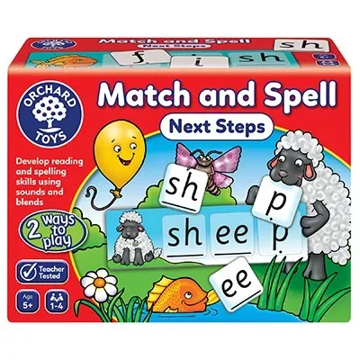 לומדים לאיית 2 (אנגלית!) Orchard toys