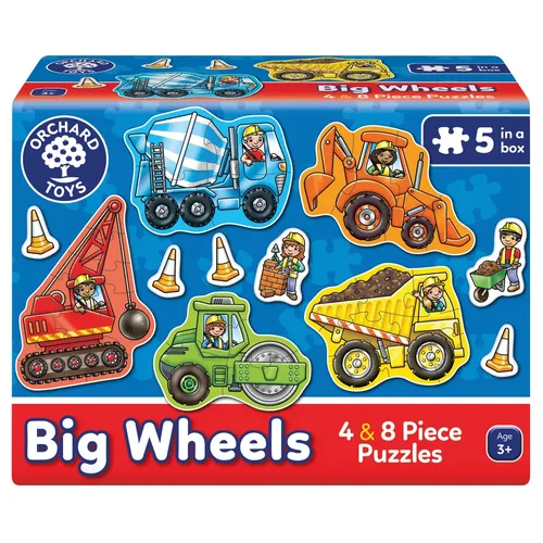 רכבים באתר הבניה!  Orchard toys