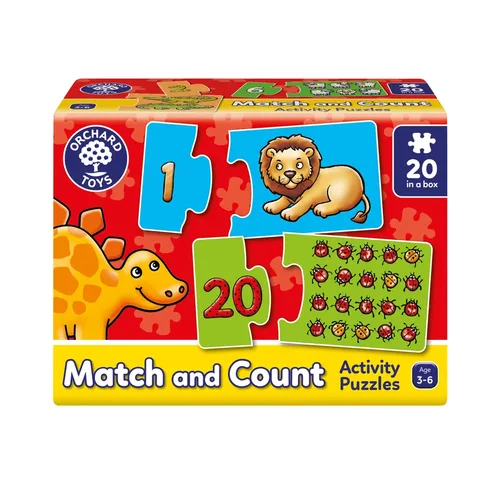 פאזל התאמת מספרים (1-20) Orchard toys