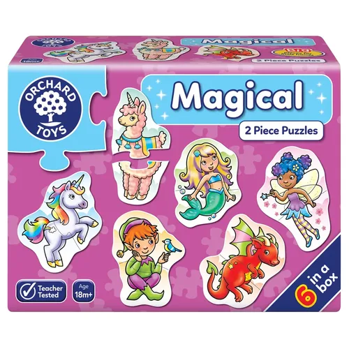 מארז 6 פאזלים עולם קסום Orchard toys
