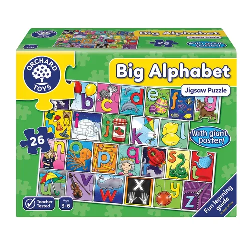 פאזל רצפה ABC ענק! מבית ORCHARD TOYS