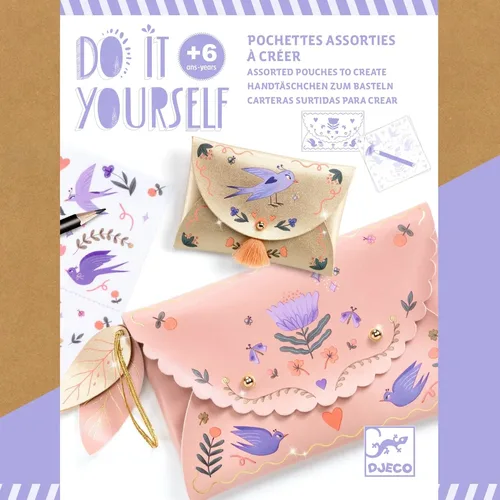 יצירה DIY - ארנקי פאשניסטה מביתDJECO