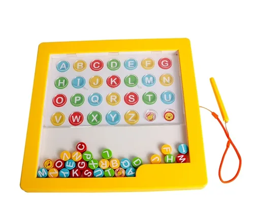 לוח כפתורים מגנטי MAG PAD אותיות באנגלית – כולל כרטיסיות MAG PAD