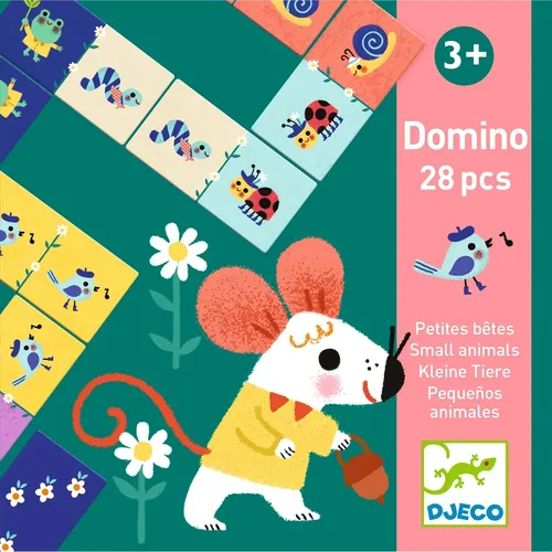 דומינו חיות קטנות (גדול במיוחד!) מבית DJECO