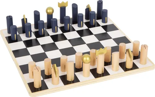 שח מט עץ מעוצב וקומפקטי (3 משחקים ב 1) מבית SMALL FOOT