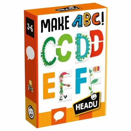 אותיות מצחיקות ABC מבית HEADU
