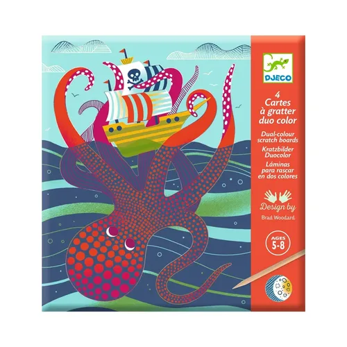 יצירה חריטה דמיון פרוע DJECO