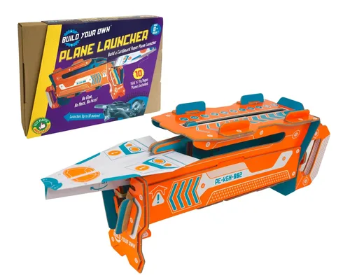 בנו בעצמכם! משגר מטוסים! (PLANE LAUNCHER) מבית BUILD YOUR OWN