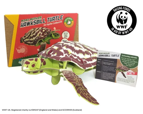 בנו בעצמכם! צב ים קרני! (Hawksbill Turtle) מבית BUILD YOUR OWN