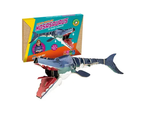 בנו בעצמכם! מוזאזאורוס! (Mosasaurus) מבית BUILD YOUR OWN