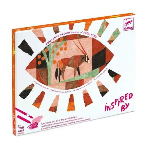 יצירה בהשראת אמנים - פול קלי (צביעה) מבית DJECO