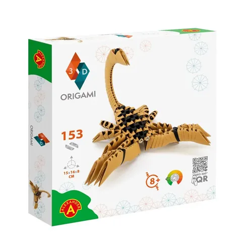 אוריגמי 3D עקרב מבית ALEXANDER