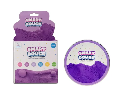 בצק קינטי סגול (מארז מיני 80 גרם) Smart Dough