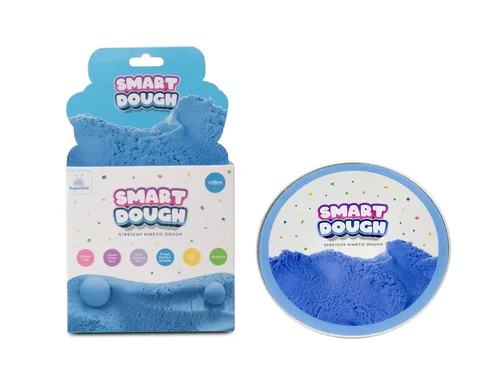 בצק קינטי כחול (מארז מיני 80 גרם) Smart Dough